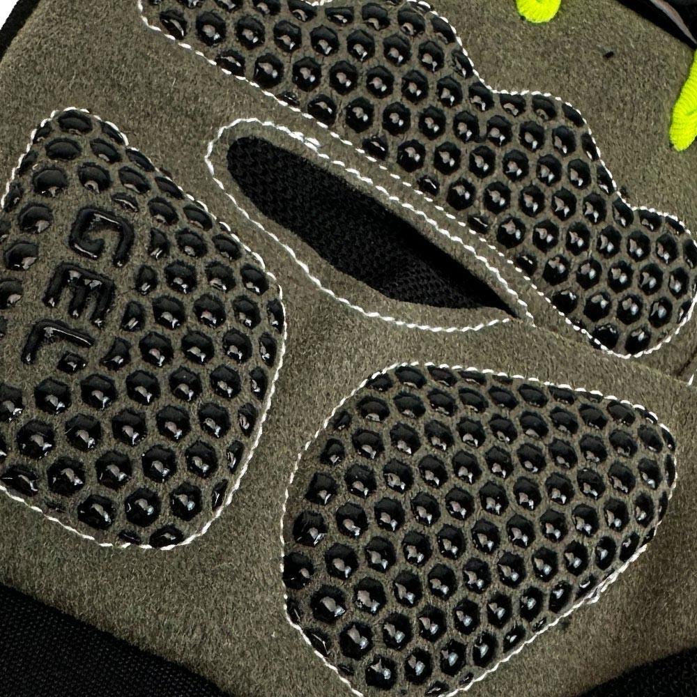 Black & Green Cycling Gloves - Image 7